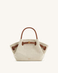 Hana Mini Tote Bag - Brown Canvas product image 1, provided for visual reference and product detail review