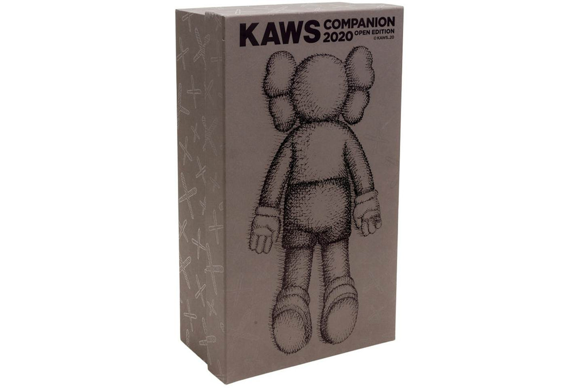 KAWS Companion 2020 Vinyl Figure - Brown product image 2, provided for visual reference and product detail review