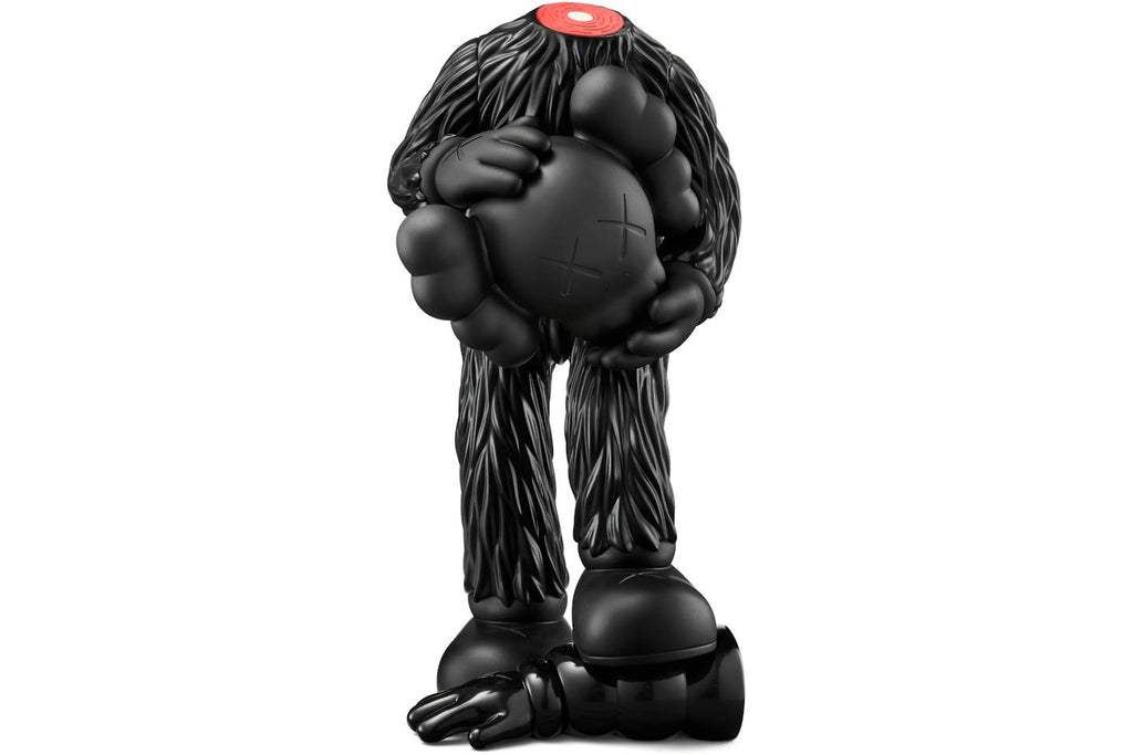 KAWS FELLOWS Vinyl Figure - Black product image 1, provided for visual reference and product detail review