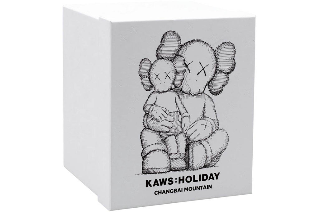 KAWS Holiday Changbai Mountain Vinyl Figure - Black product image 2, provided for visual reference and product detail review