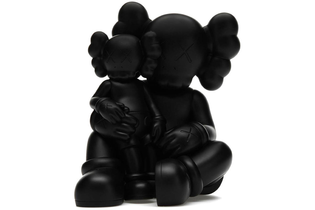 KAWS Holiday Changbai Mountain Vinyl Figure - Black product image 1, provided for visual reference and product detail review