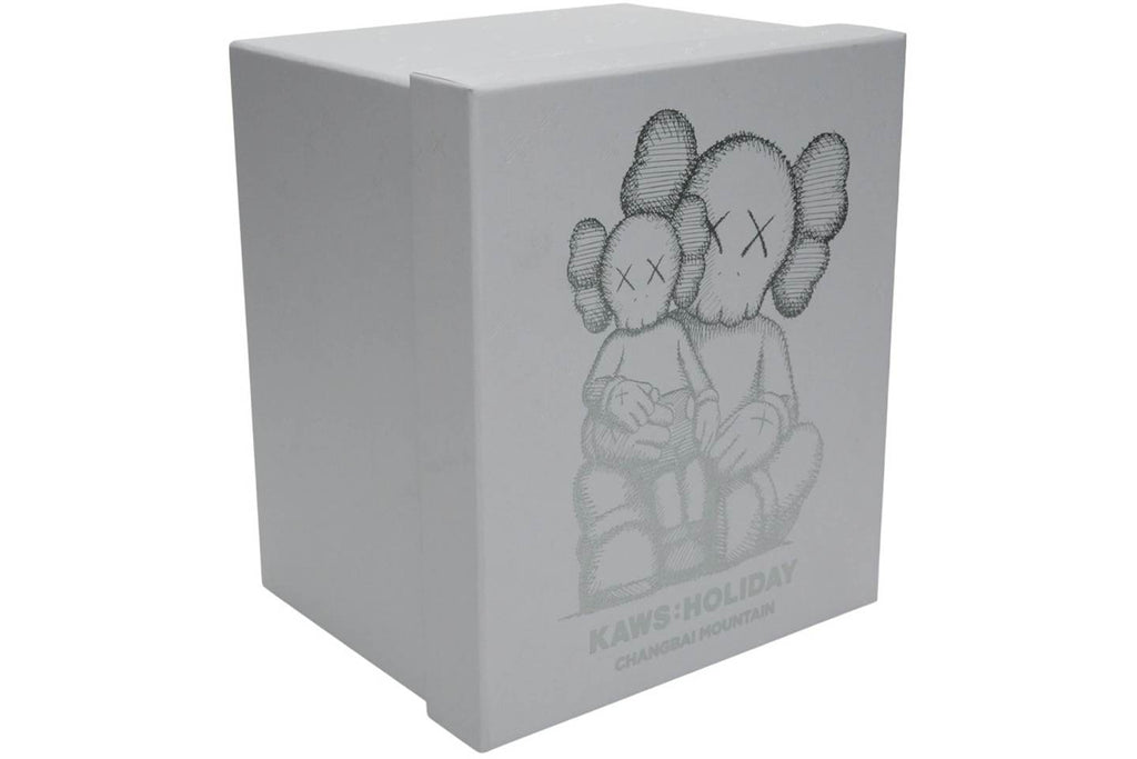 KAWS Holiday Changbai Mountain Vinyl Figure - Snowy White product image 2, provided for visual reference and product detail