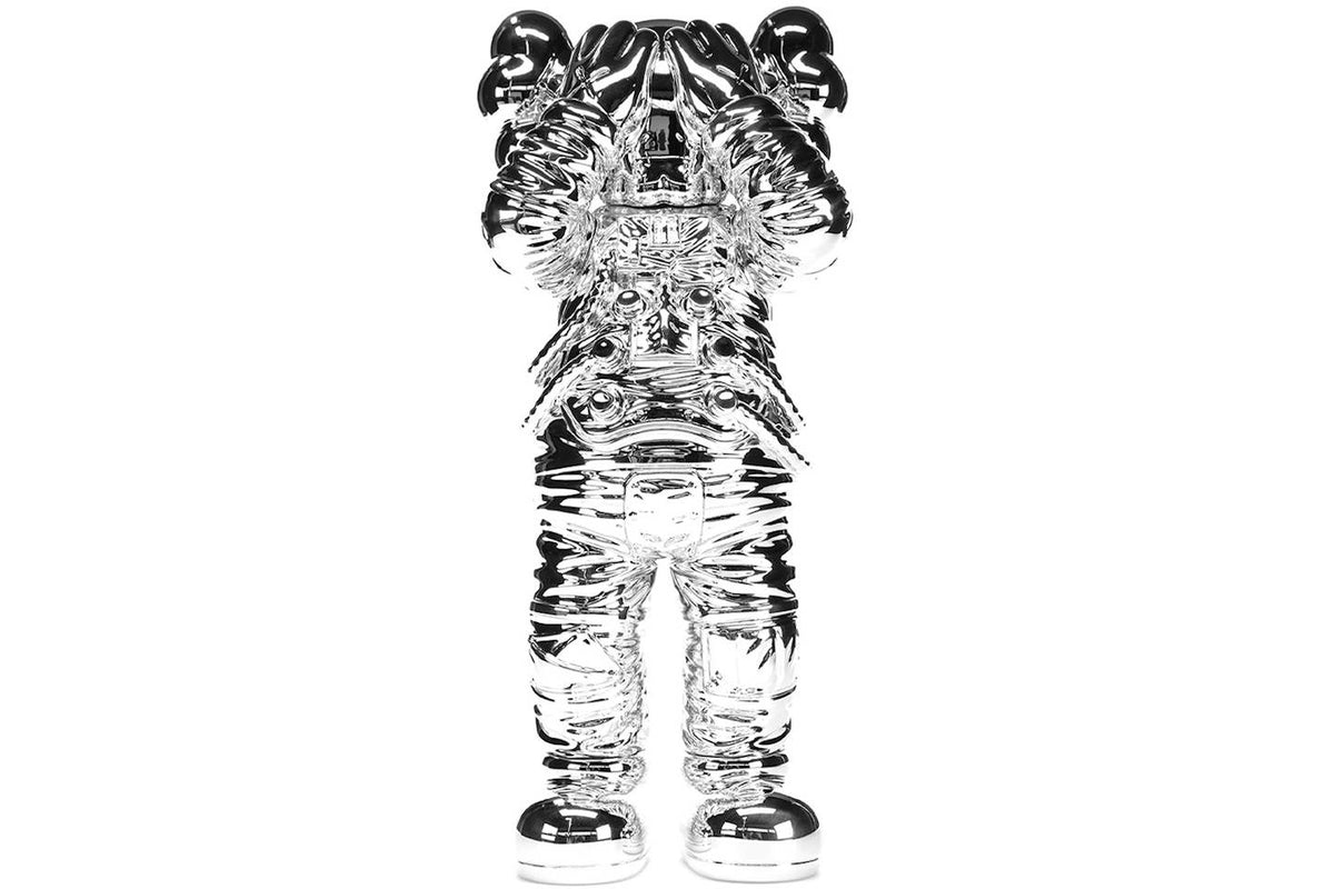 KAWS Holiday Space Figure - Silver product image 1, provided for visual reference and product detail review