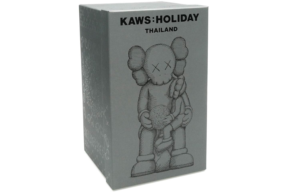 KAWS Holiday Thailand Vinyl Figure - Grey product image 2, provided for visual reference and product detail review