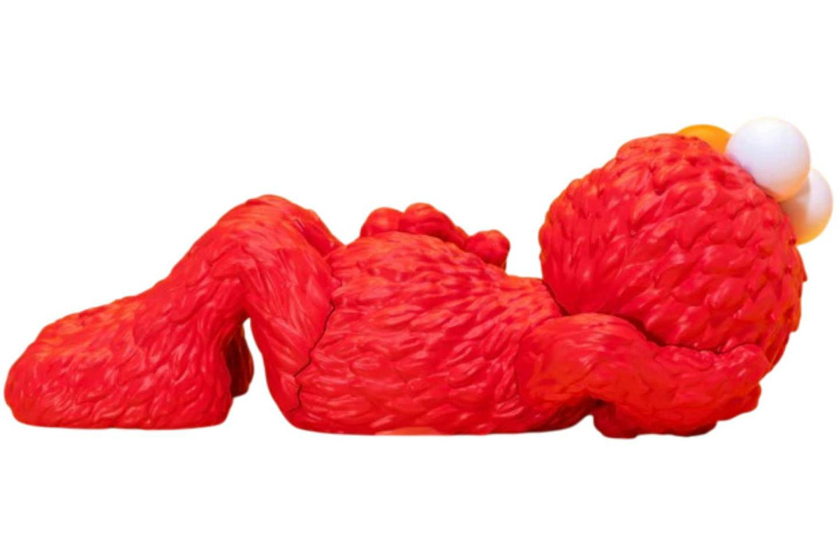KAWS & Sesame Street Elmo Vinyl Figure product image 2, provided for visual reference and product detail review