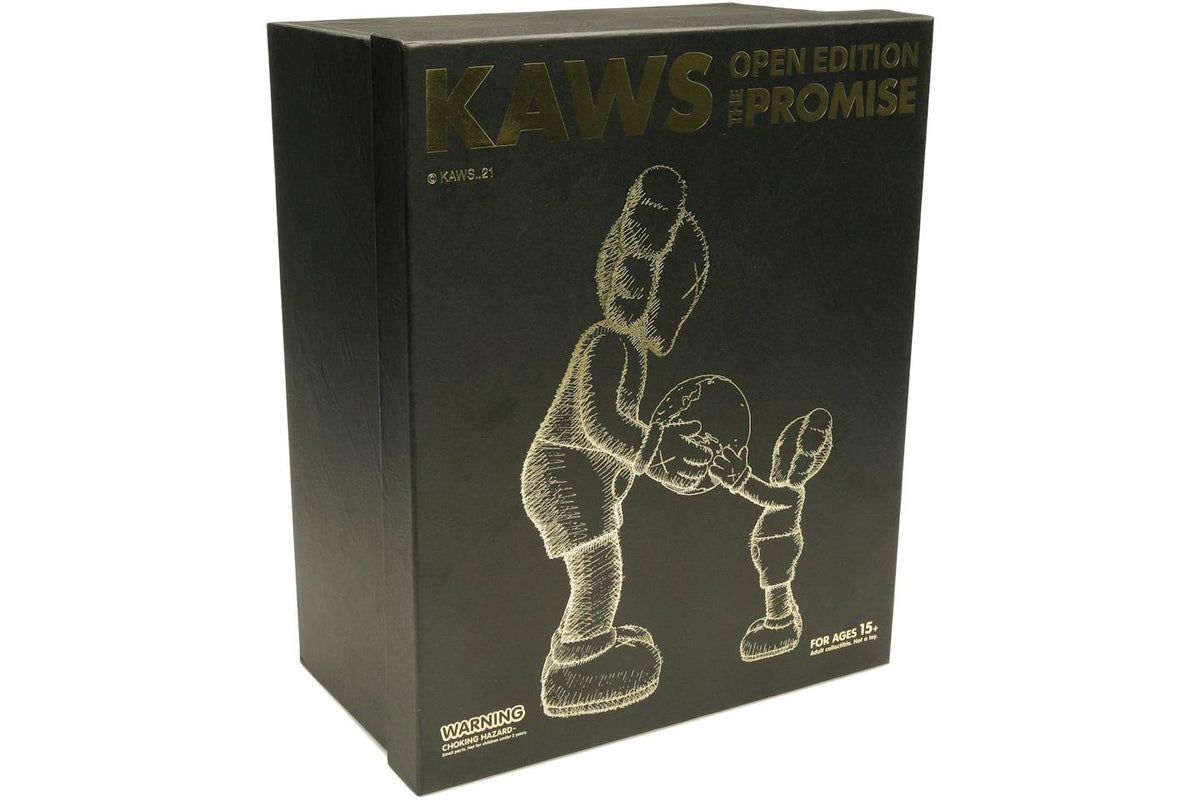 KAWS THE PROMISE Vinyl Figure - Black product image 2, provided for visual reference and product detail review