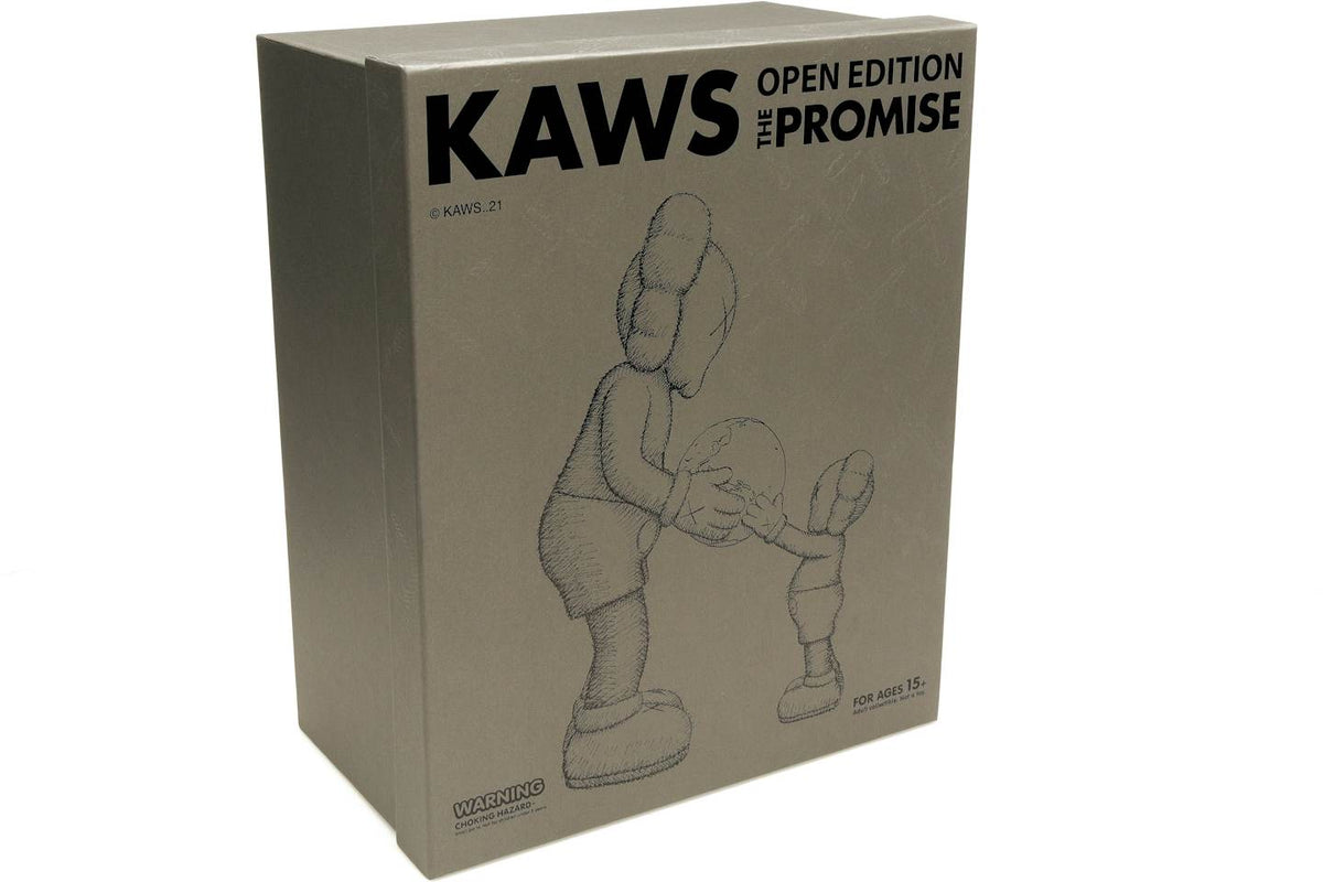 KAWS THE PROMISE Vinyl Figure - Brown product image 2, provided for visual reference and product detail review