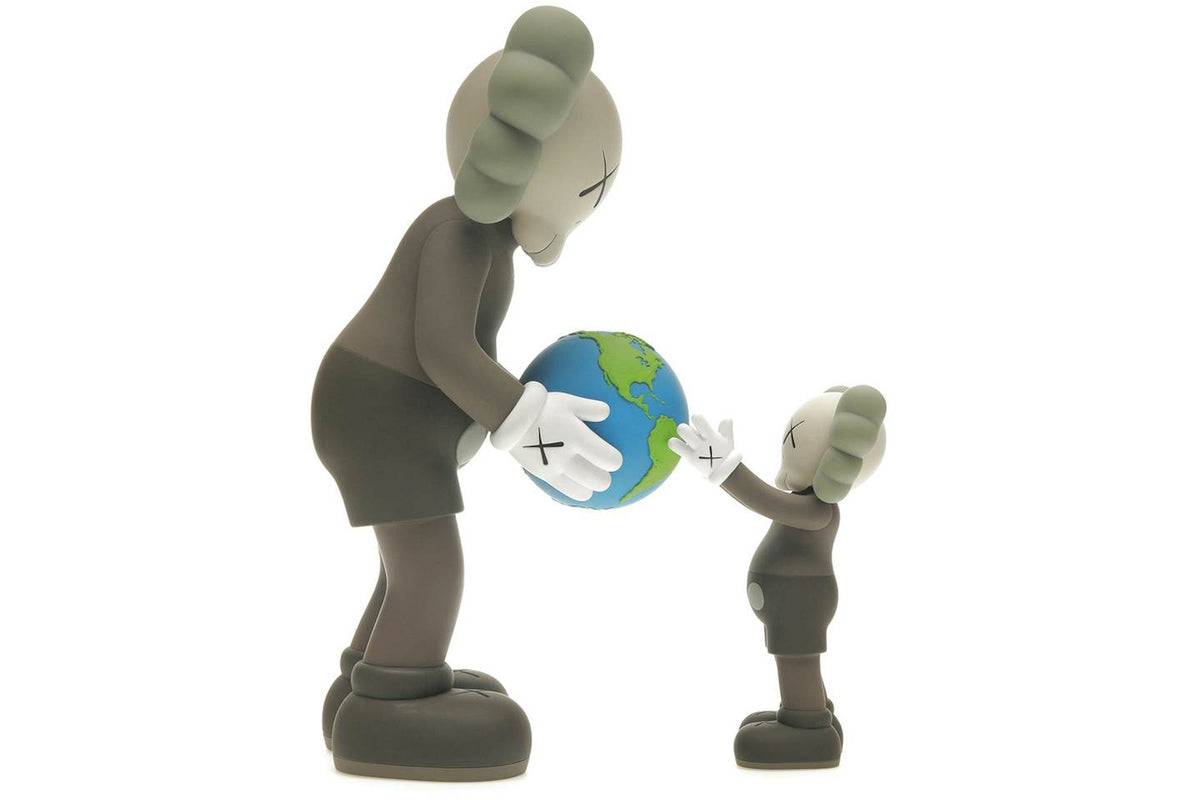 KAWS THE PROMISE Vinyl Figure - Brown product image 1, provided for visual reference and product detail review