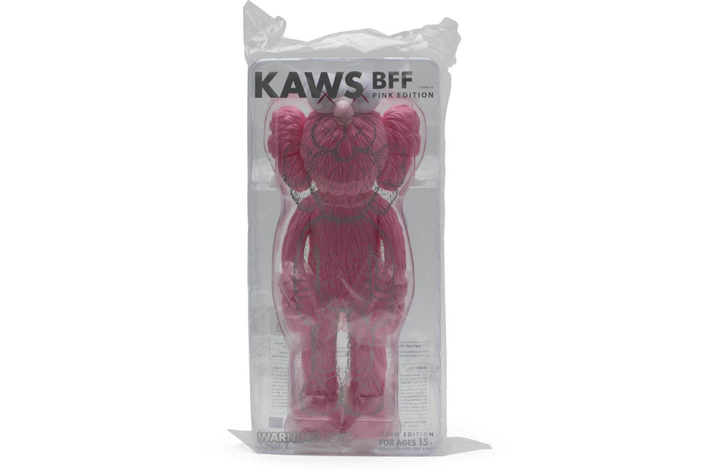 KAWS BFF Open Edition Vinyl Figure - Pink product image 2, provided for visual reference and product detail review