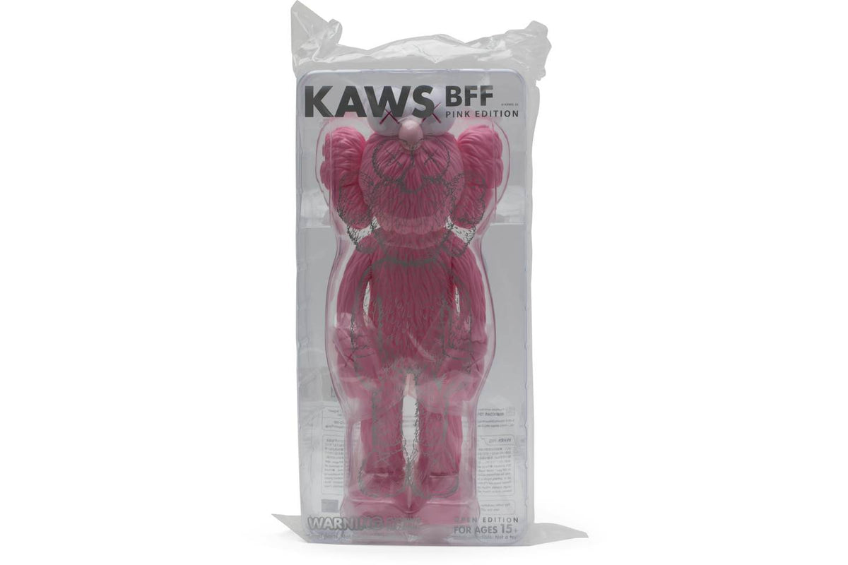 KAWS BFF Open Edition Vinyl Figure - Pink product image 2, provided for visual reference and product detail review
