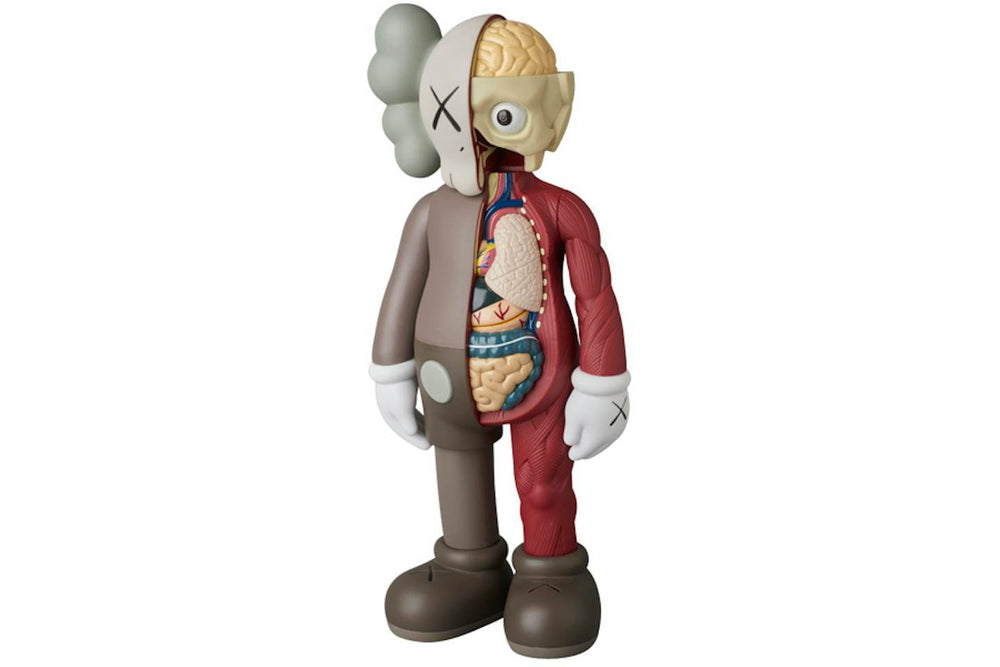 KAWS Companion Flayed Open Edition Vinyl Figure - Brown
