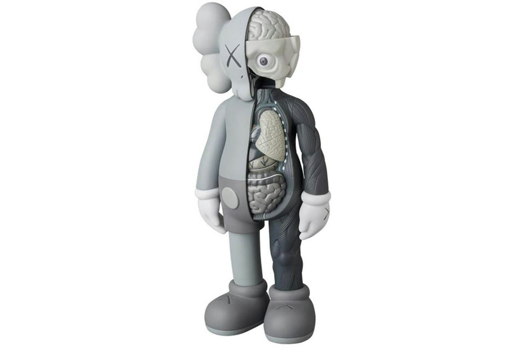 KAWS Companion Flayed Open Edition Vinyl Figure - Grey product image 1, provided for visual reference and product detail