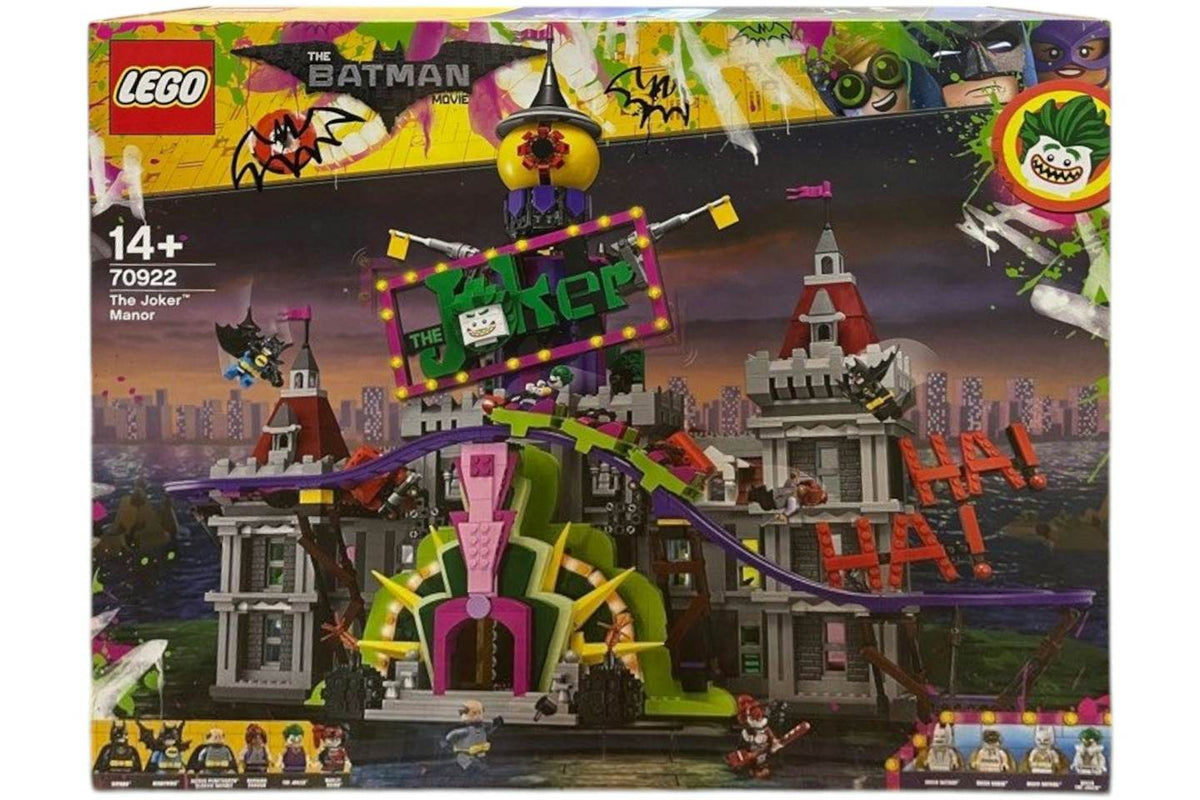 LEGO Batman The Joker Manor 70922 Building Set product image 1, provided for visual reference and product detail review