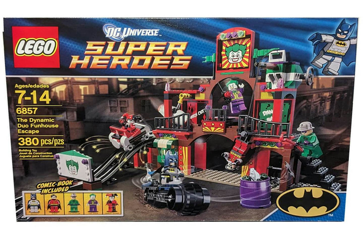 LEGO DC The Dynamic Duo Funhouse Escape 6857 Building Set product image 1, provided for visual reference and product detail