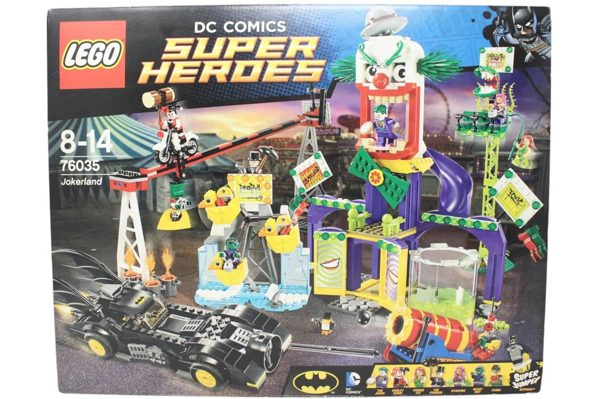 LEGO DC Jokerland 76035 Building Set product image 1, provided for visual reference and product detail review
