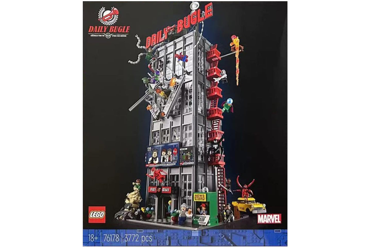 LEGO Marvel Daily Bugle 76178 Building Set product image 1, provided for visual reference and product detail review