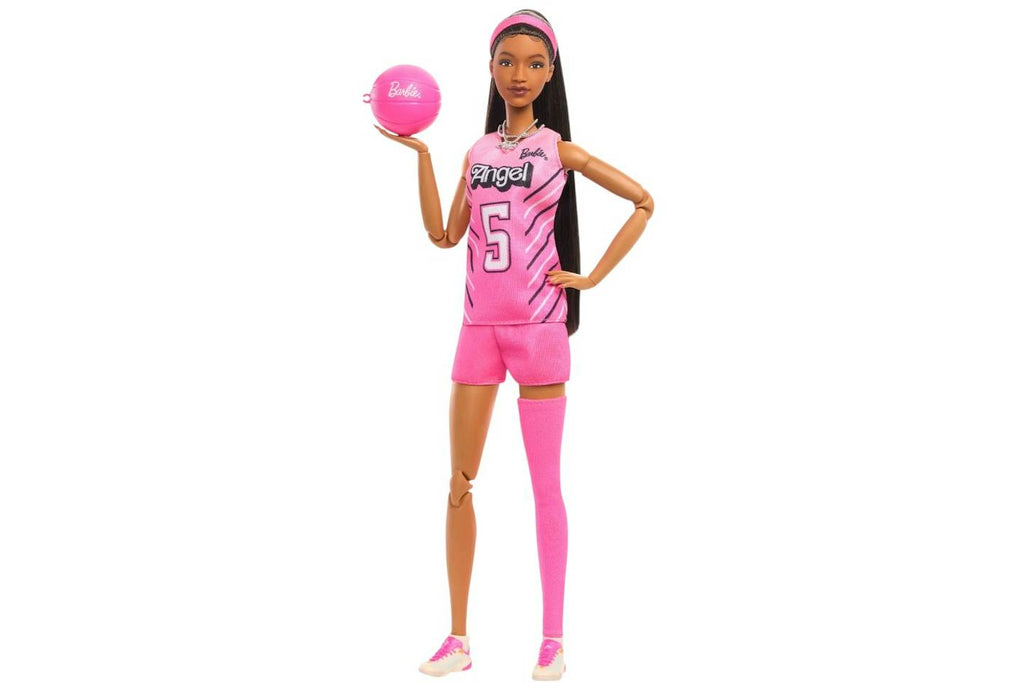 Mattel Barbie Signature Role Models Angel Reese Doll - Pink product image 2, provided for visual reference and product