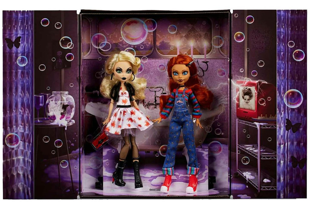 Mattel Monster High Skullector Chucky & Tiffany Dolls - 2-Pack product image 2, provided for visual reference and product