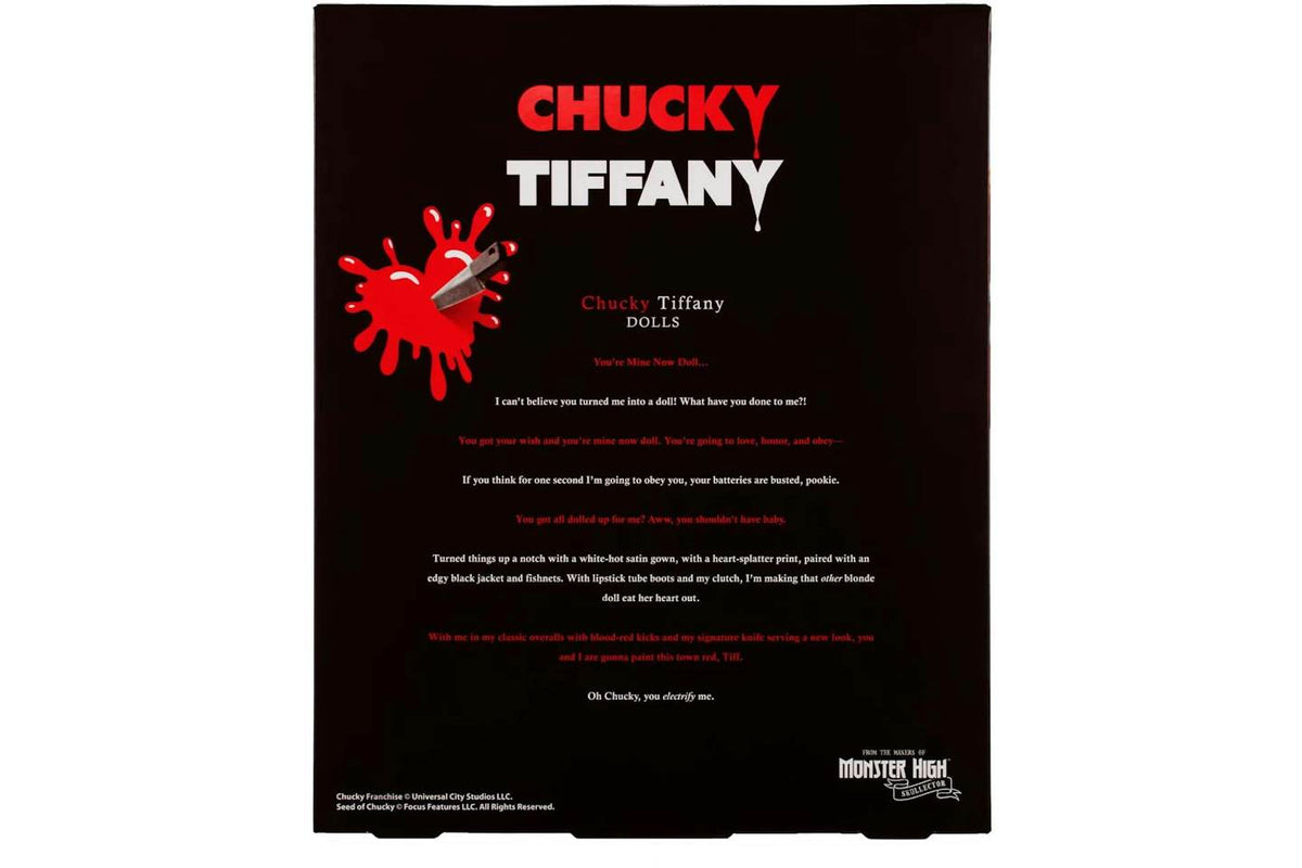 Mattel Monster High Skullector Chucky & Tiffany Dolls - 2-Pack product image 4, provided for visual reference and product