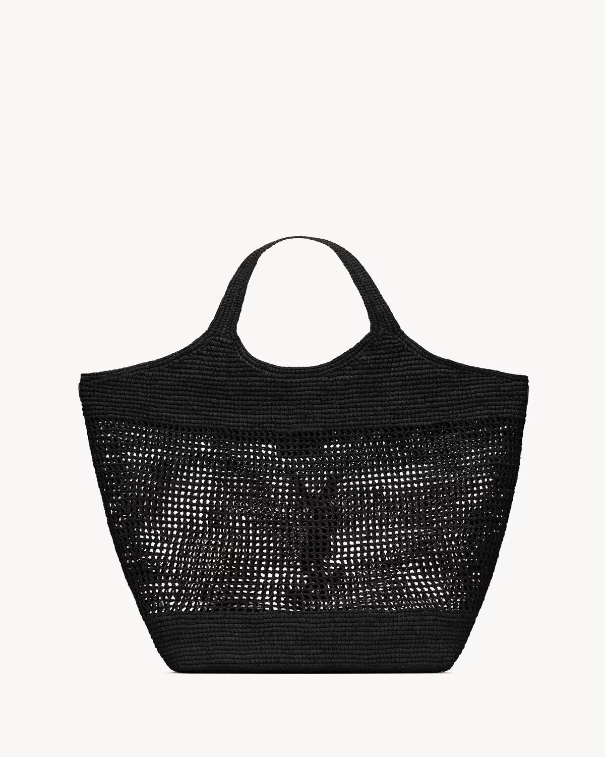 YSL Icare in Raffia Handbag product image 5, provided for visual reference and product detail review