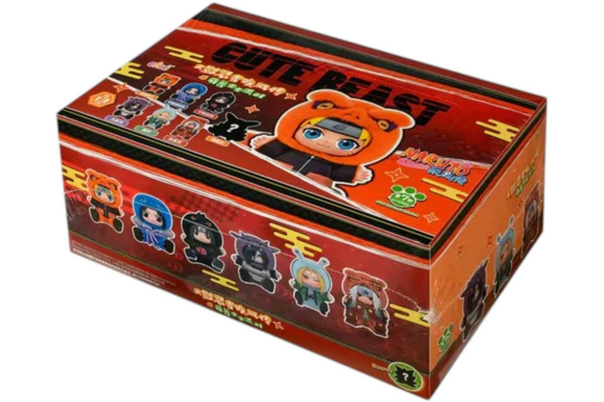 Miniso TOP TOY Naruto Shippuden Beast Party Series 2 Plush Keychains - Sealed Case of 6 Blind Boxes product image 1,