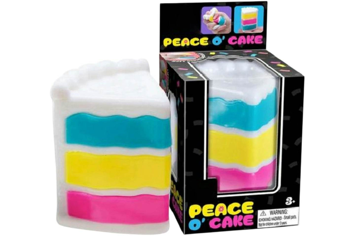 NeeDoh Peace O' Cake Squishy Toy - Multicolor product image 1, provided for visual reference and product detail review