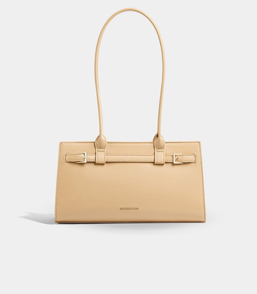 Mossdoom Aurelia Leather Handle Shoulder Bag with Custom Flower Chain product image 5, provided for visual reference and