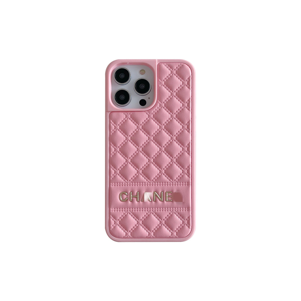 Vintage Leather CC iPhone Case Pink product image 1, provided for visual reference and product detail review