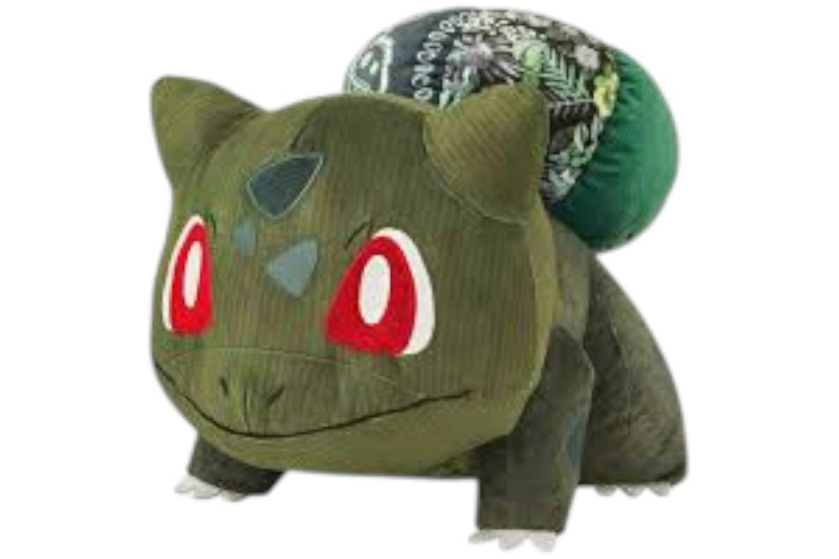 Pokemon x Sean Wotherspoon Bulbasaur Limited Edition Plush product image 1, provided for visual reference and product detail