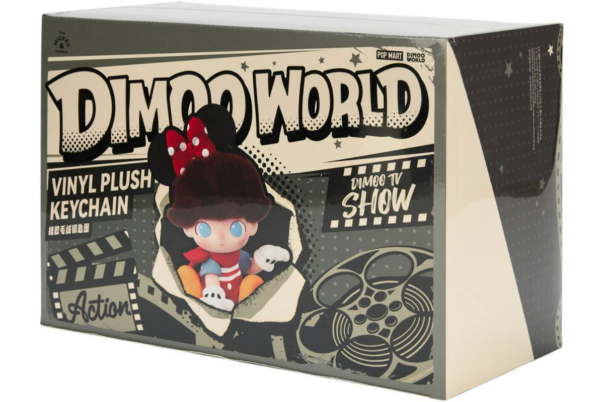 Pop Mart DIMOO x Disney Vinyl Plush Keychains - Sealed Case of 6 Blind Boxes product image 1, provided for visual reference