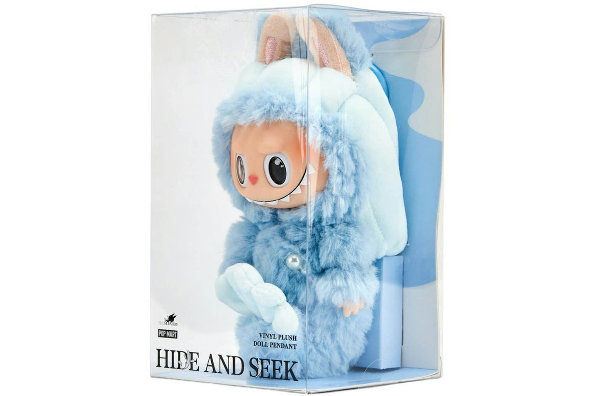 Pop Mart Labubu Hide and Seek in Singapore Vinyl Plush Pendant product image 2, provided for visual reference and product