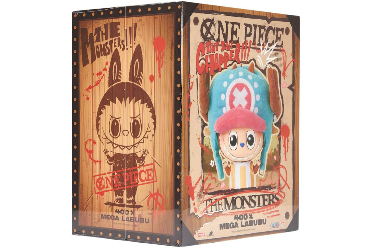 Pop Mart MEGA Labubu x One Piece Tony Tony Chopper Figure - 400% product image 3, provided for visual reference and product
