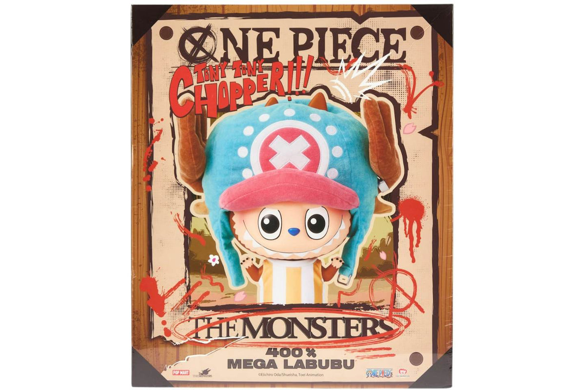 Pop Mart MEGA Labubu x One Piece Tony Tony Chopper Figure - 400% product image 1, provided for visual reference and product
