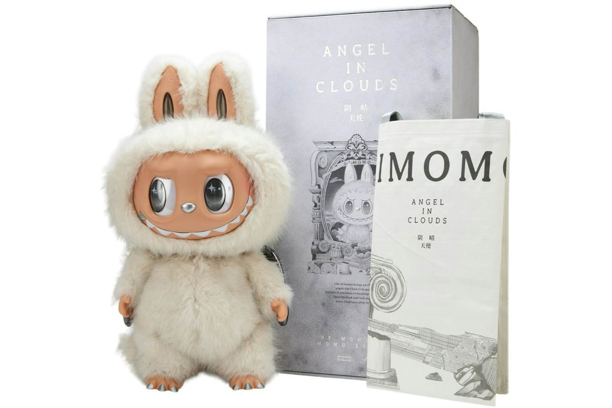 Pop Mart The Monsters Zimomo Angel in Clouds Figure with Tote Bag product image 4, provided for visual reference and product