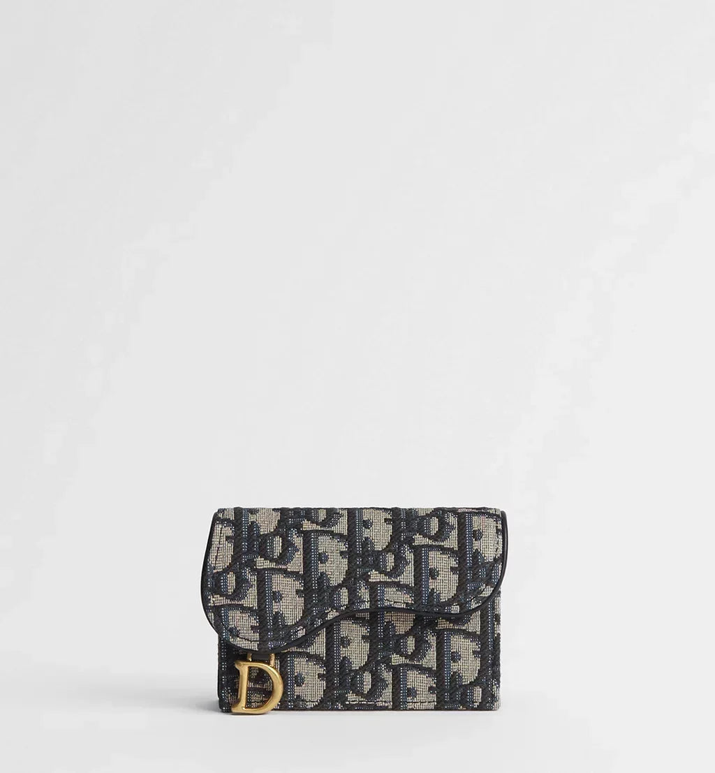 Dior Saddle Bloom Card Holder product image 1, provided for visual reference and product detail review