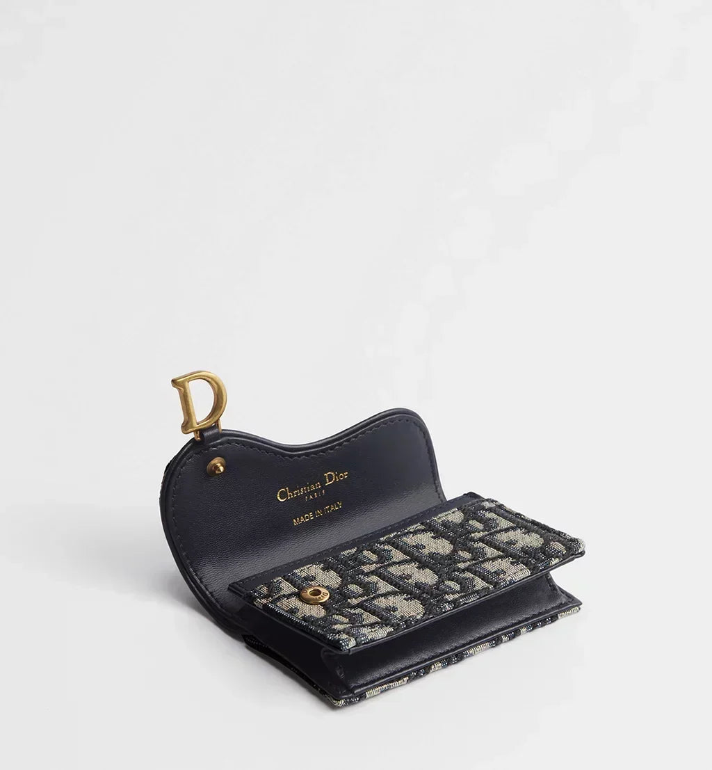 Dior Saddle Bloom Card Holder product image 2, provided for visual reference and product detail review
