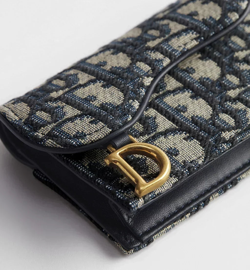 Dior Saddle Bloom Card Holder product image 4, provided for visual reference and product detail review