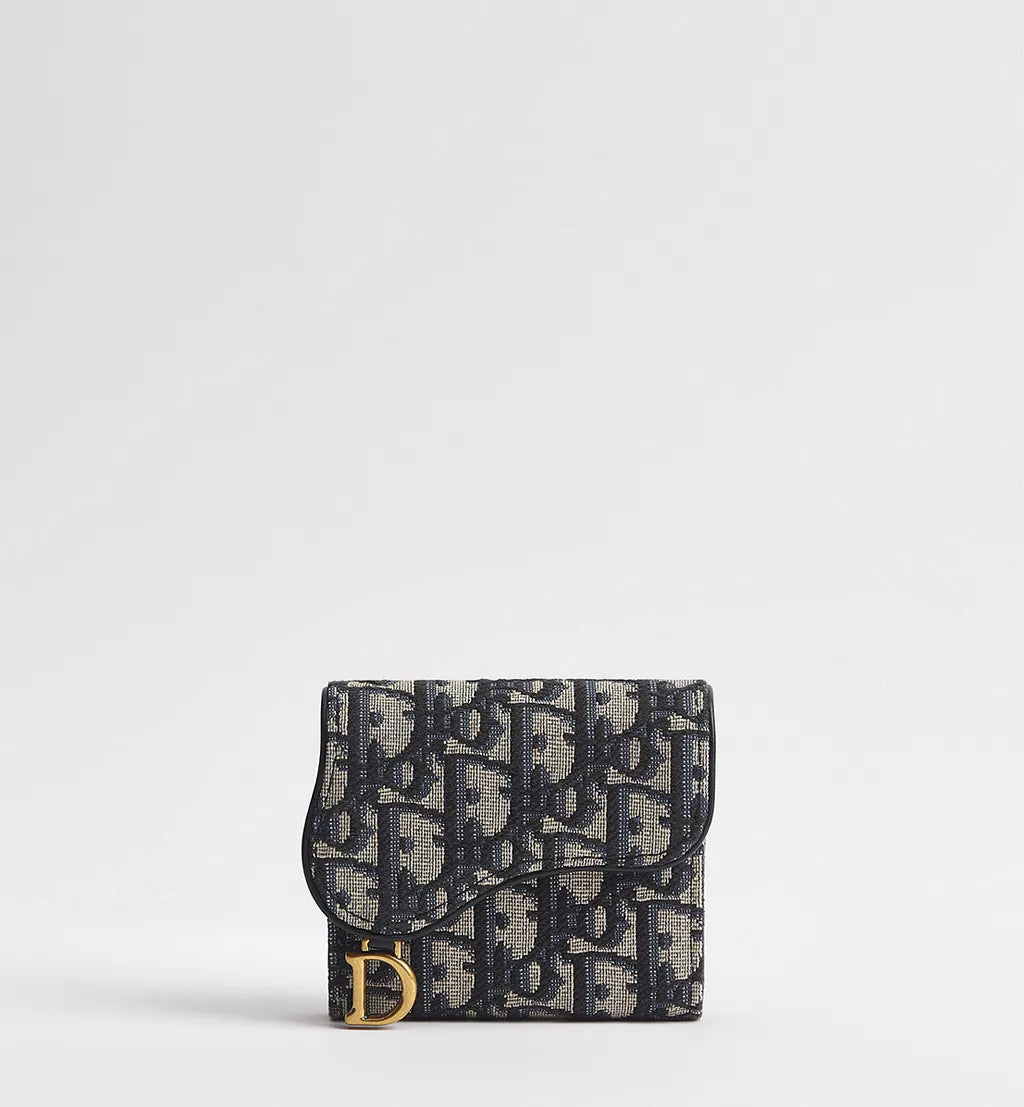 Dior Saddle Lotus Wallet product image 5, provided for visual reference and product detail review