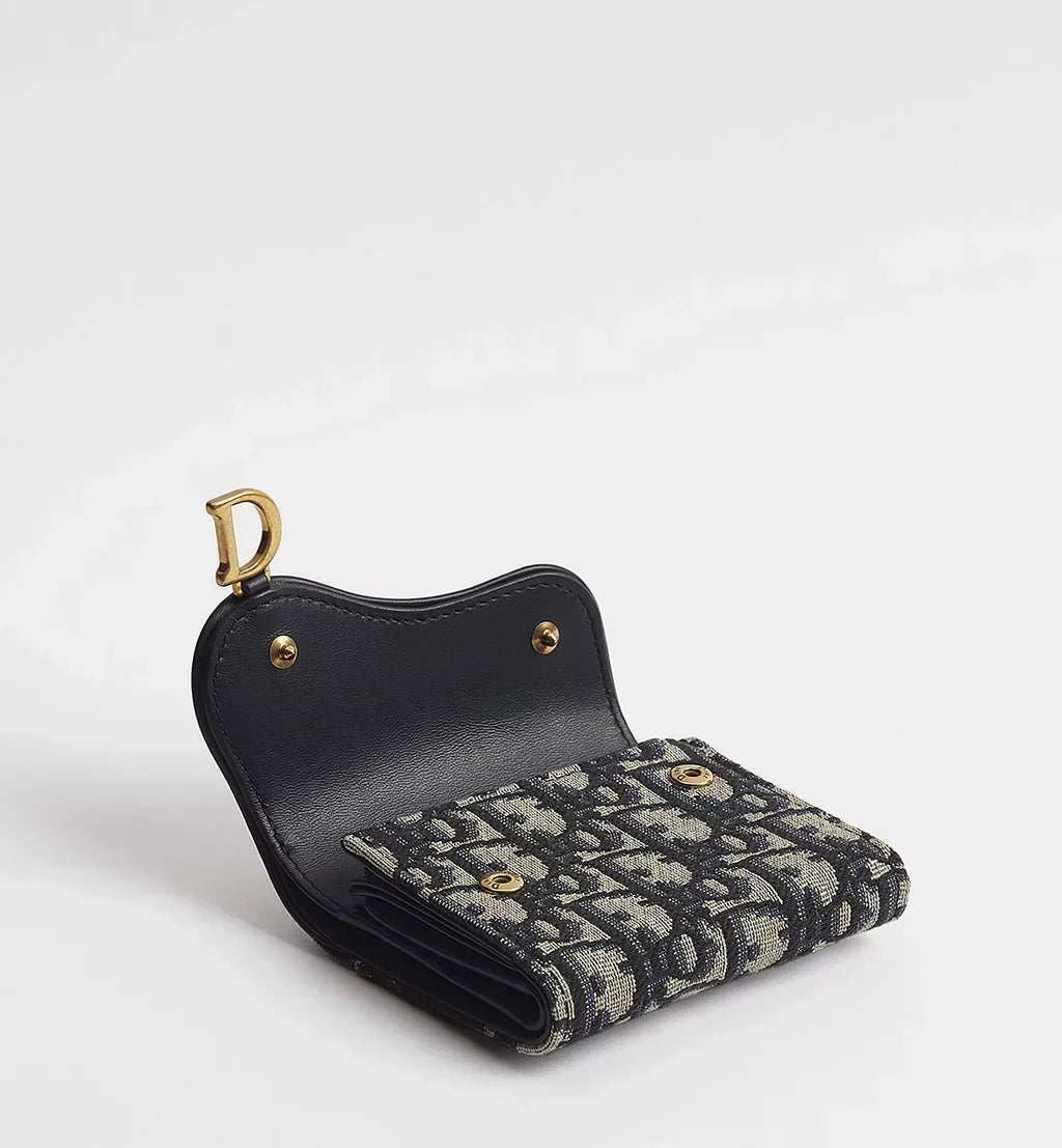 Dior Saddle Lotus Wallet product image 6, provided for visual reference and product detail review