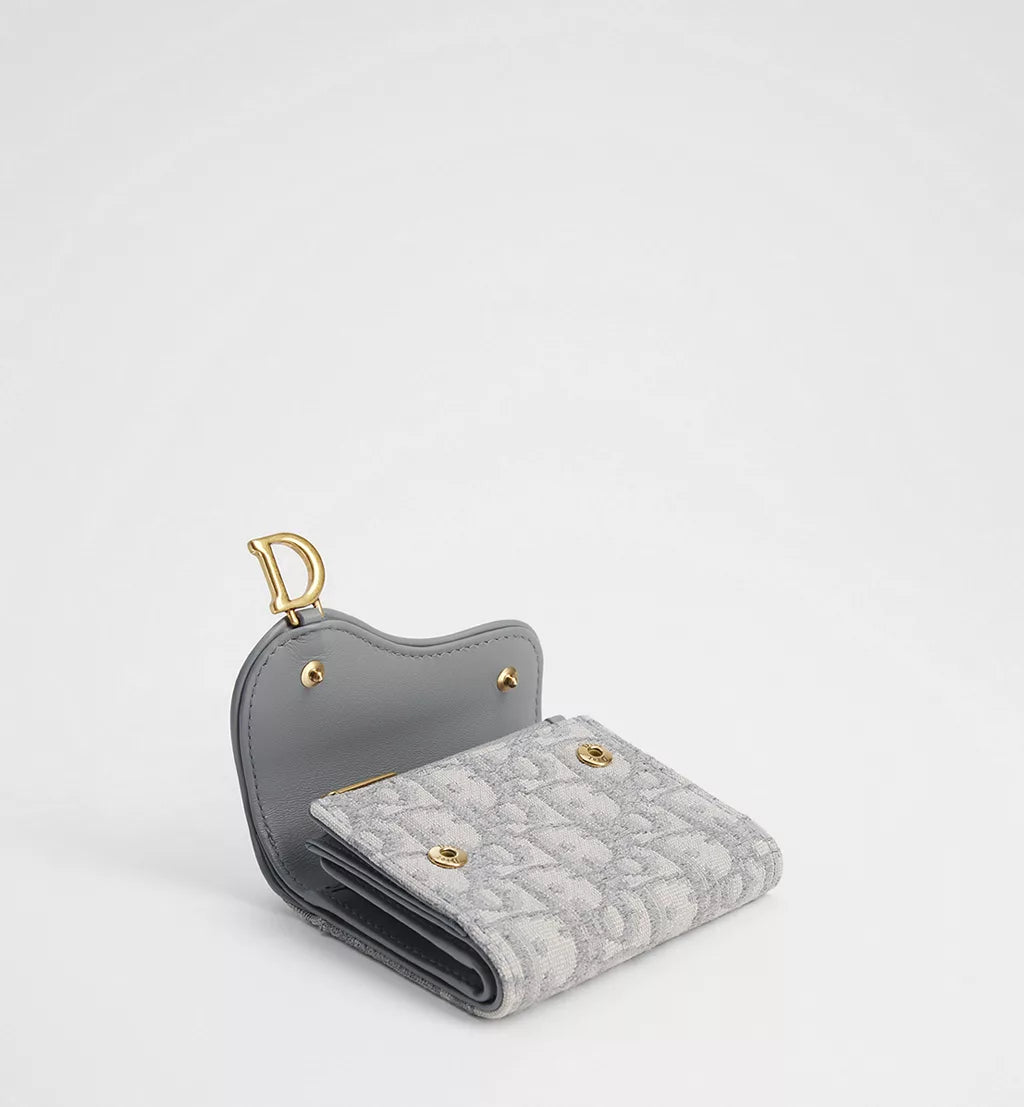 Dior Saddle Lotus Wallet product image 2, provided for visual reference and product detail review