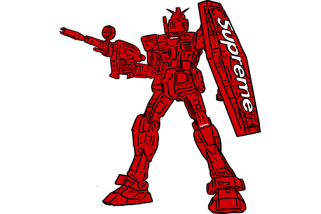 Supreme MG RX-78-2 Gundam Ver. 3.0 Figure - 1:100 Scale product image 3, provided for visual reference and product detail