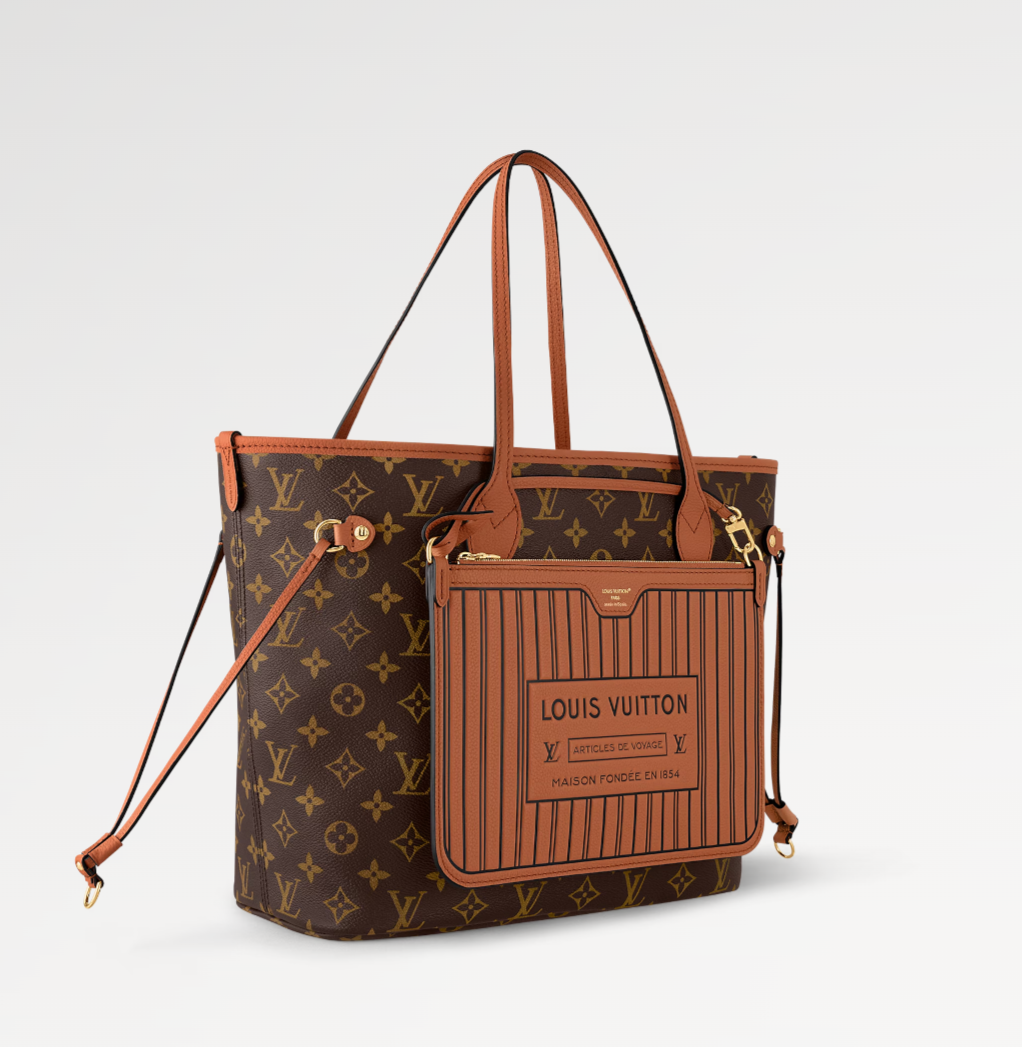 Louis Vuitton Neverfull Inside Out MM Tote Bag product image 4, provided for visual reference and product detail review