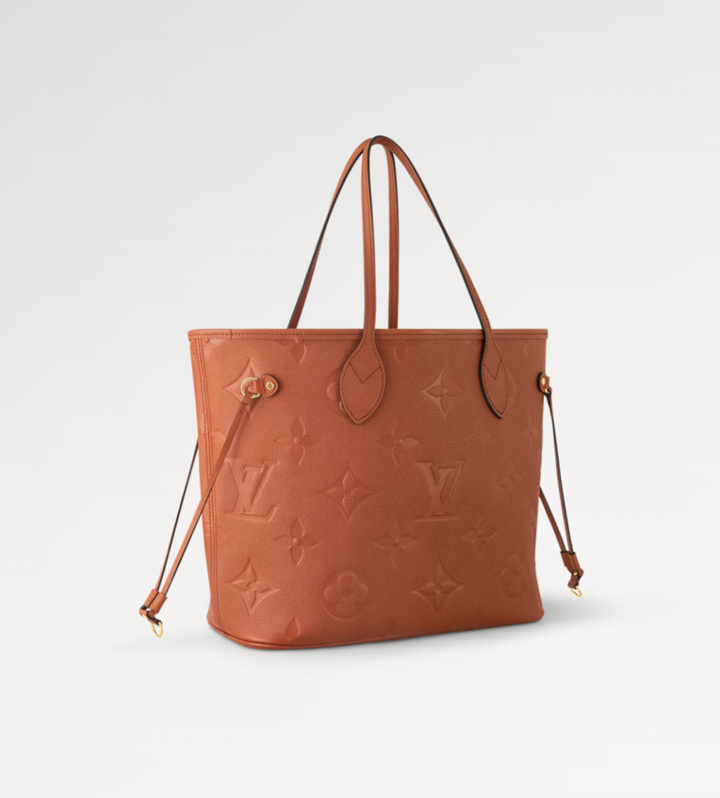 Louis Vuitton Neverfull MM Cognac Brown Tote Bag product image 1, provided for visual reference and product detail review