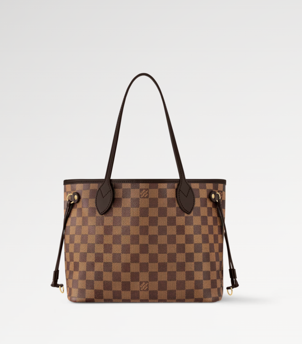 Louis Vuitton Neverfull PM Damier Ebene Tote Bag product image 2, provided for visual reference and product detail review