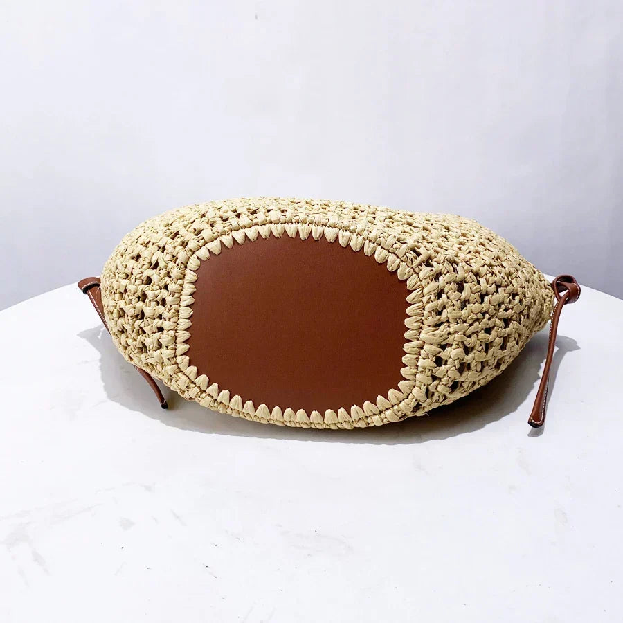 The Bree Hollow Weave Bag - Beige product image 8, provided for visual reference and product detail review