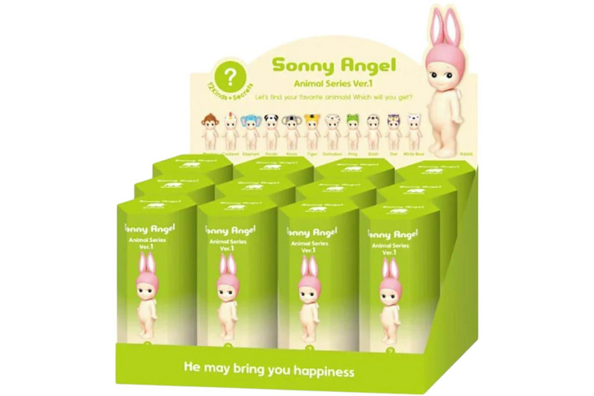 Sonny Angel Animal Series Ver.1 - Sealed Case of 12 Blind Boxes product image 1, provided for visual reference and product