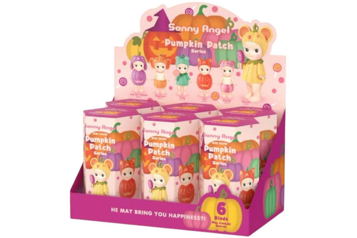 Sonny Angel Pumpkin Patch Series - Sealed Case of 6 Blind Boxes product image 1, provided for visual reference and product