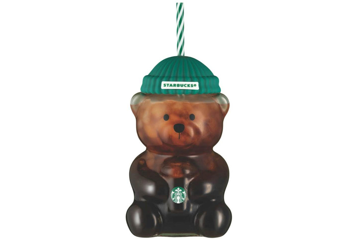 Starbucks Bearista Bear Glass Tumbler product image 1, provided for visual reference and product detail review
