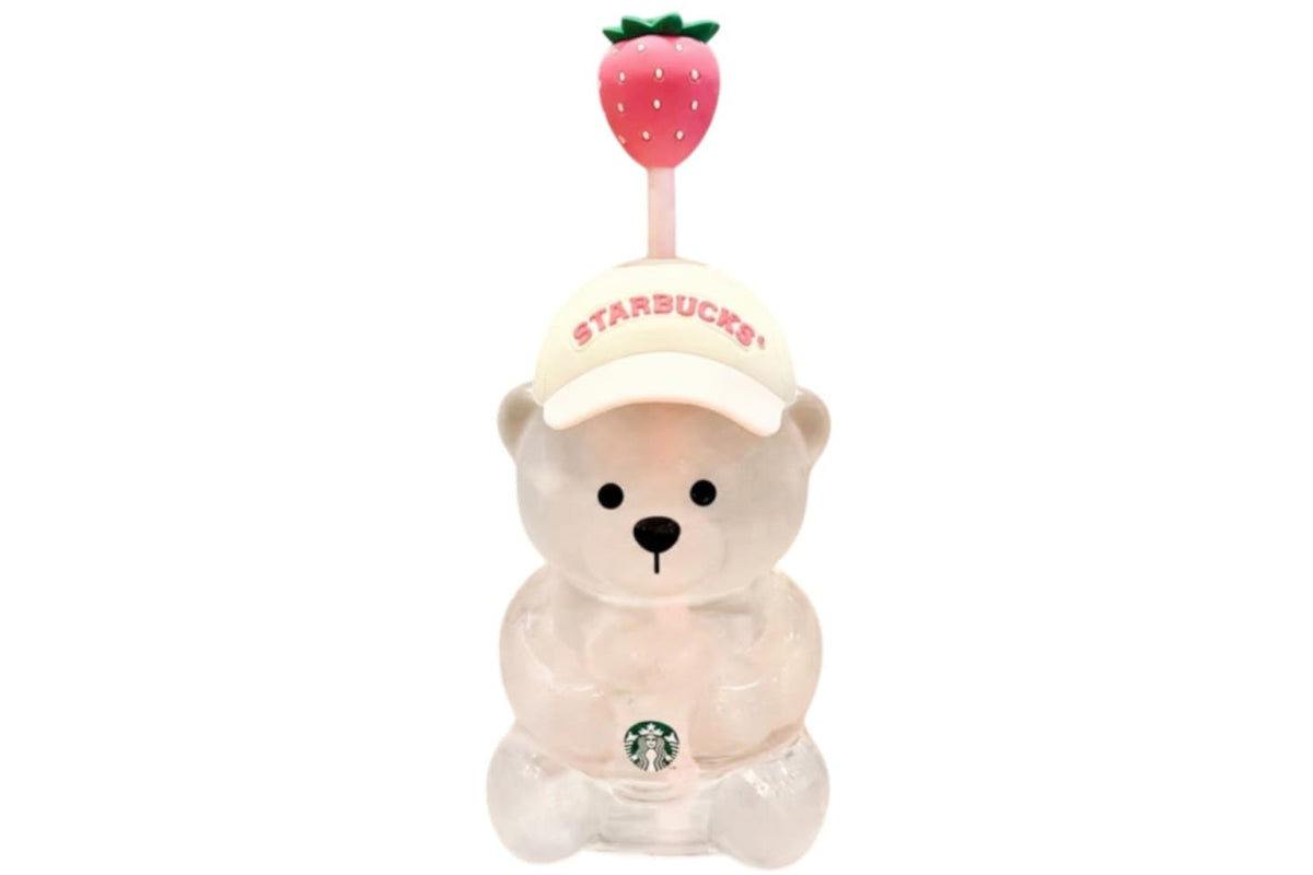 Starbucks Bearista Glass Tumbler - Pink product image 1, provided for visual reference and product detail review