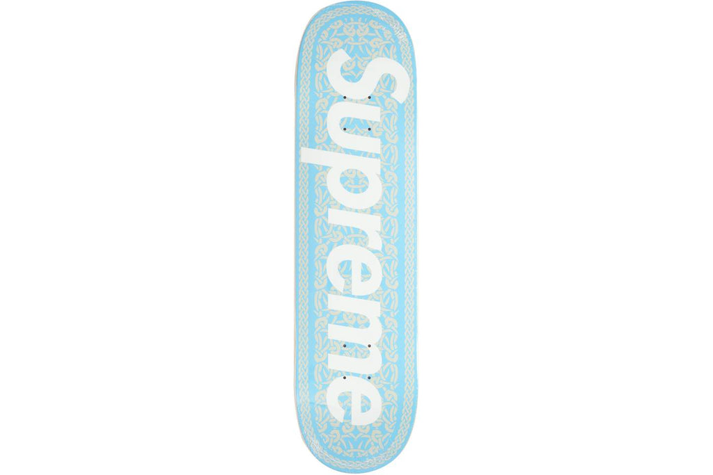Supreme Celtic Knot Skateboard Deck - Blue product image 1, provided for visual reference and product detail review